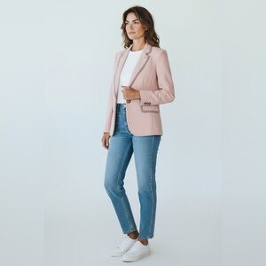 Boden Women’s Pink One Button Blazer Size 10R